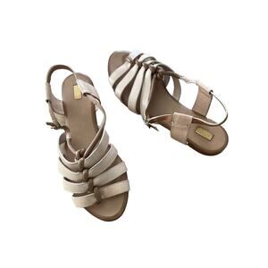 CHLOE Sandals Women EU 38 Crochet Crossover Flat Shoes